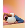 imageIUGA High Waist Yoga Pants with Pockets Leggings for Women Tummy Control Workout Leggings for Women 4 Way StretchUtility Blue