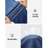 imageIUGA Jeggings for Women Pull On Capri Jeans Stretchy Jean Capris High Waisted Denim Capri Leggings Casual Pants with PocketsLight Blue