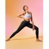 imageIUGA Leggings with Pockets for Women High Waisted Yoga Pants Leggings for Women Tummy Control Workout Compression LeggingsBlack