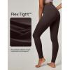 imageIUGA Leggings with Pockets for Women High Waisted Yoga Pants Leggings for Women Tummy Control Workout Compression LeggingsBrown
