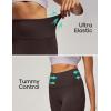 imageIUGA Leggings with Pockets for Women High Waisted Yoga Pants Leggings for Women Tummy Control Workout Compression LeggingsBrown