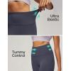 imageIUGA Leggings with Pockets for Women High Waisted Yoga Pants Leggings for Women Tummy Control Workout Compression LeggingsInk Grey