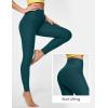 imageIUGA Leggings with Pockets for Women High Waisted Yoga Pants Leggings for Women Tummy Control Workout Compression LeggingsMatte Green