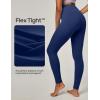 imageIUGA Leggings with Pockets for Women High Waisted Yoga Pants Leggings for Women Tummy Control Workout Compression LeggingsNavy Blue