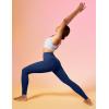 imageIUGA Leggings with Pockets for Women High Waisted Yoga Pants Leggings for Women Tummy Control Workout Compression LeggingsNavy Blue