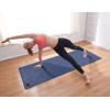 imageIUGA Pro Yoga Mat Non Slip Hot Yoga Mat Antitear Exercise Mat Eco Friendly Yoga Mats with SGS Certified Material Free Carrying Strap IncludedDark BlueN