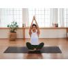 imageIUGA Pro Yoga Mat Non Slip Hot Yoga Mat Antitear Exercise Mat Eco Friendly Yoga Mats with SGS Certified Material Free Carrying Strap IncludedGray