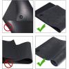 imageIUGA Pro Yoga Mat Non Slip Hot Yoga Mat Antitear Exercise Mat Eco Friendly Yoga Mats with SGS Certified Material Free Carrying Strap IncludedGray