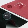 imageIUGA Pro Yoga Mat Non Slip Hot Yoga Mat Antitear Exercise Mat Eco Friendly Yoga Mats with SGS Certified Material Free Carrying Strap IncludedMaroon