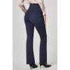 imageIUGA Soft Maternity Pants Over The Belly with Pockets Stretchy Maternity Clothes for Work Pregnancy Flare Maternity LeggingsDark Blue
