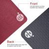imageIUGA Yoga Mat Non Slip Antitear Yoga Mats Eco Friendly Hot Yoga Mat Thick Workout ampamp Exercise Mat for Yoga Pilates and Fitness 72quotx 24quotx 6mmDark Red