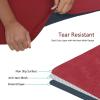 imageIUGA Yoga Mat Non Slip Antitear Yoga Mats Eco Friendly Hot Yoga Mat Thick Workout ampamp Exercise Mat for Yoga Pilates and Fitness 72quotx 24quotx 6mmDark Red