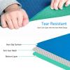imageIUGA Yoga Mat Non Slip Antitear Yoga Mats Eco Friendly Hot Yoga Mat Thick Workout ampamp Exercise Mat for Yoga Pilates and Fitness 72quotx 24quotx 6mmOcean