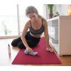 imageIUGA Yoga Mat Non Slip Antitear Yoga Mats Eco Friendly Hot Yoga Mat Thick Workout ampamp Exercise Mat for Yoga Pilates and Fitness 72quotx 24quotx 6mmDark Red