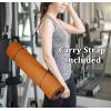 imageIUGA Yoga Mat Non Slip Antitear Yoga Mats Eco Friendly Hot Yoga Mat Thick Workout ampamp Exercise Mat for Yoga Pilates and Fitness 72quotx 24quotx 6mmOrange