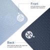 imageIUGA Yoga Mat Non Slip Antitear Yoga Mats Eco Friendly Hot Yoga Mat Thick Workout ampamp Exercise Mat for Yoga Pilates and Fitness 72quotx 24quotx 6mmGray