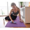imageIUGA Yoga Mat Non Slip Antitear Yoga Mats Eco Friendly Hot Yoga Mat Thick Workout ampamp Exercise Mat for Yoga Pilates and Fitness 72quotx 24quotx 6mmPurplePink