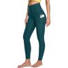 imageIUGA Leggings with Pockets for Women High Waisted Yoga Pants Leggings for Women Tummy Control Workout Compression LeggingsMatte Green
