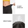 imageIUGA Bell Bottom Jeans for Women High Waisted Stretchy Flare Jeans Pull On Wide Leg Jeans V Cross Tummy Control Flare PantsDenim Black