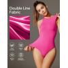 imageIUGA Bodysuits for Women Tummy Control Sleeveless Bodysuit Racerback Halter Body suits Tank TopCrush