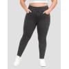imageIUGA Jeggings for Women Tummy Control Pull on Stretchy Jeans High Waisted Skinny Jean Leggings with Pockets Trendy CasualGray