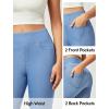 imageIUGA Jeggings for Women Tummy Control Pull on Stretchy Jeans High Waisted Skinny Jean Leggings with Pockets Trendy CasualMisty Blue