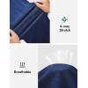 imageIUGA Jeggings for Women Tummy Control Pull on Stretchy Jeans High Waisted Skinny Jean Leggings with Pockets Trendy CasualWhiskers Dark Wash