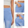 imageIUGA Jeggings for Women Tummy Control Pull on Stretchy Jeans High Waisted Skinny Jean Leggings with Pockets Trendy CasualWhiskers Light Wash