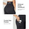 imageIUGA Maternity Shorts Over The Belly Maternity Biker Shorts with Pockets Pregnancy Shorts for Athletic Workout Yoga 8Charcoal