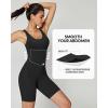 imageIUGA One Piece Jumpsuits for Women Tummy Control Workout Jumpsuits Athletic Romper with Builtin Bra PocketsBlack