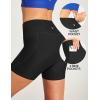 imageIUGA Womens Swim Shorts Tummy Control Swim Board Shorts UPF 50 Quick Dry Swimsuits Bottoms for Women with PocketsBlack