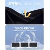imageIUGA Womens Swim Shorts Tummy Control Swim Board Shorts UPF 50 Quick Dry Swimsuits Bottoms for Women with PocketsBlack