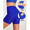 imageIUGA Womens Swim Shorts Tummy Control Swim Board Shorts UPF 50 Quick Dry Swimsuits Bottoms for Women with PocketsSapphire
