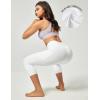 imageIUGA High Waisted Yoga Pants for Women with Pockets Capri Leggings for Women Workout Leggings for Women Yoga CaprisWhite