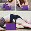 imageIUGA Yoga Block 2 Pack with Yoga Strap High Density Yoga Blocks 9x6x3to Improve Strength Flexibility and Balance Light Weight and NonSlip Surface for Yoga Pilates and Meditation