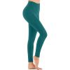 imageIUGA High Waisted Leggings for Women Running Workout Leggings with Inner Pocket Yoga Pants for WomenDark Teal