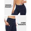 imageIUGA Biker Shorts Women 6quot Tummy Control Workout Shorts Women with Pockets High Waisted Yoga Running Gym Spandex CompressionSpace Dye Navy