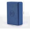 imageIUGA Yoga Blocks 2 Pack With Strap Non Slip High Density 9quotx6quotx3quot Solid ampamp Cork Yoga Block With Yoga Strap to Improve Strength Balance for Yoga Pilates MeditationDARK BLUE