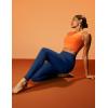 imageIUGA Fleece Lined Leggings Women Thermal Leggings for Women Winter Warm Tights High Waisted Hiking Yoga Pants with PocketsDark Blue