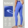 imageIUGA High Waisted Leggings for Women Tummy Control Buttery Soft Workout Leggings Compression Gym Yoga LeggingsWild Indigo