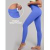 imageIUGA High Waisted Leggings for Women Tummy Control Buttery Soft Workout Leggings Compression Gym Yoga LeggingsWild Indigo
