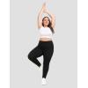 imageIUGA Jeggings for Women Tummy Control Stretchy High Waisted Jeans Pull on Skinny Jean Leggings with Pockets Trendy CasualBlack