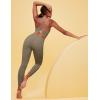imageIUGA No Front Seam Leggings with Pockets for Women Buttery Soft Tummy Control Workout Leggings High Waisted Yoga PantsNomad