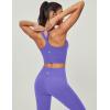 imageIUGA Buttery Adjustable Workout Tank Tops Woman with Built in Bra Y Back Longline Sports Bra Athletic VNeck Crop TopsVery Peri
