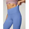 imageIUGA High Waist Yoga Pants with Pockets Leggings for Women Tummy Control Workout Leggings for Women 4 Way StretchCornflower Blue