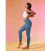 imageIUGA High Waist Yoga Pants with Pockets Leggings for Women Tummy Control Workout Leggings for Women 4 Way StretchSlate Blue