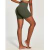 image:imageIUGA Biker Shorts Women with Pockets Workout Gym Running Yoga Athletic Seamless Scrunch Butt Lifting Tummy Control ShortsGrass Grey Green