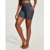 image:imageIUGA Biker Shorts Women with Pockets Workout Gym Running Yoga Athletic Seamless Scrunch Butt Lifting Tummy Control ShortsInk Gray