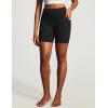 image:imageIUGA Butt Lifting Biker Shorts Women with Pockets Tummy Control No Front Seam Gym Workout Shorts Scrunch Booty Yoga ClothesBlack