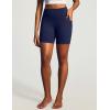 image:imageIUGA Butt Lifting Biker Shorts Women with Pockets Tummy Control No Front Seam Gym Workout Shorts Scrunch Booty Yoga ClothesNavy Blue